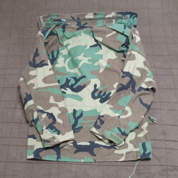 Military Cold Weather Field Coat Mens Medium/Short Camouflage Camo Jacket Army - Picture 2 of 14